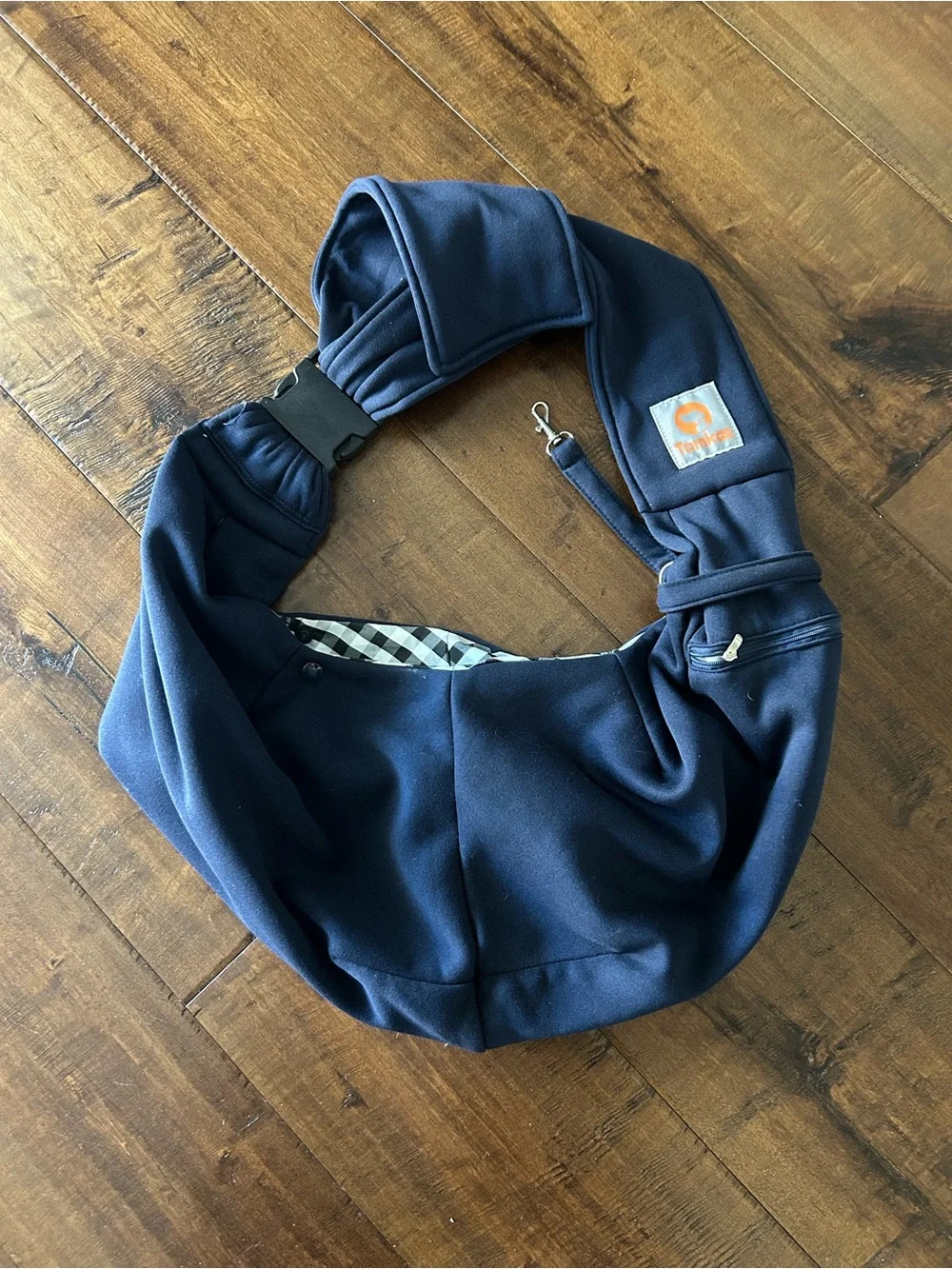 Navy Pet Sling Carrier for Small Pets